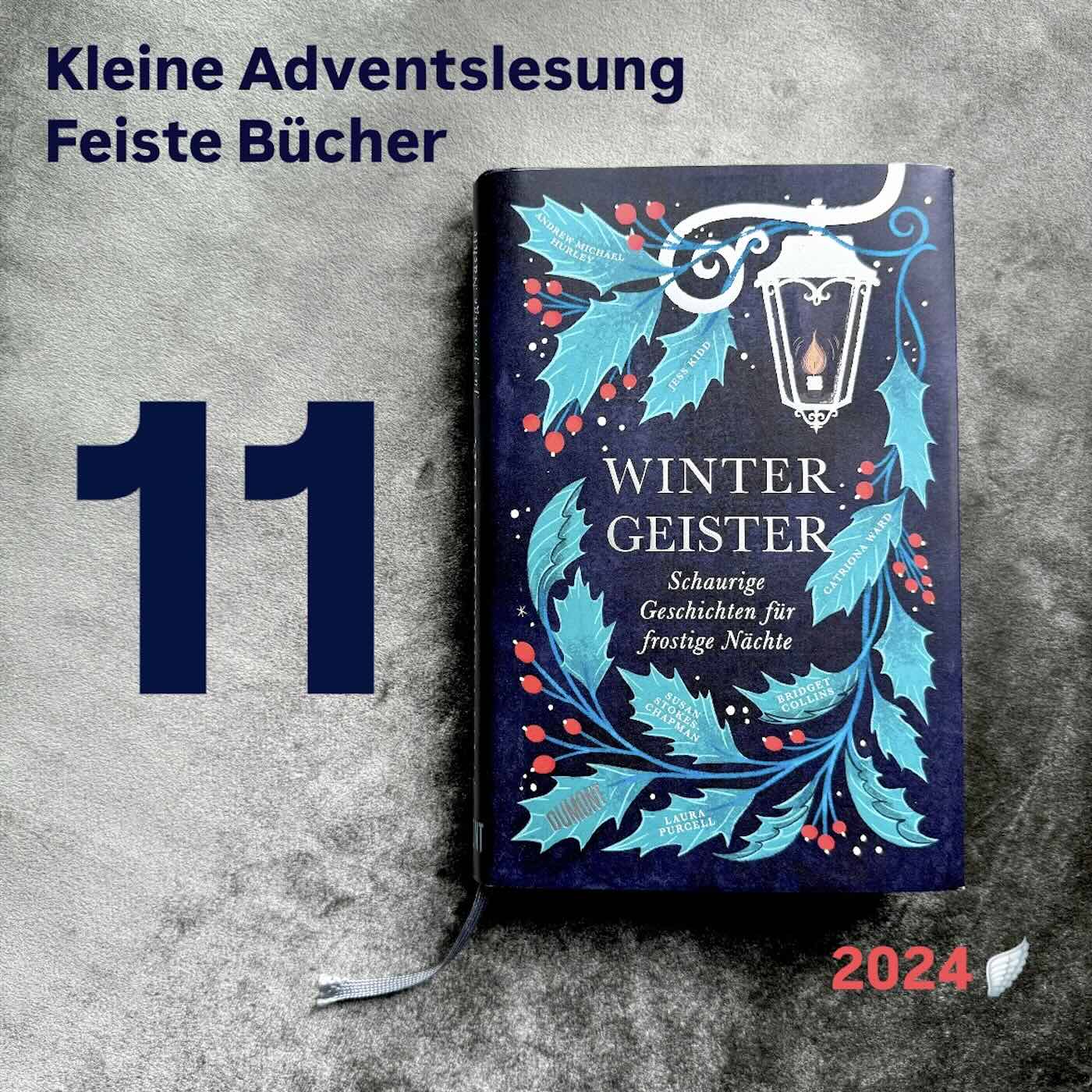 Feiste Bücher 117-11, Adventslesung 2024: "Ada Lark" von Jess Kidd, aus: "Wintergeister"