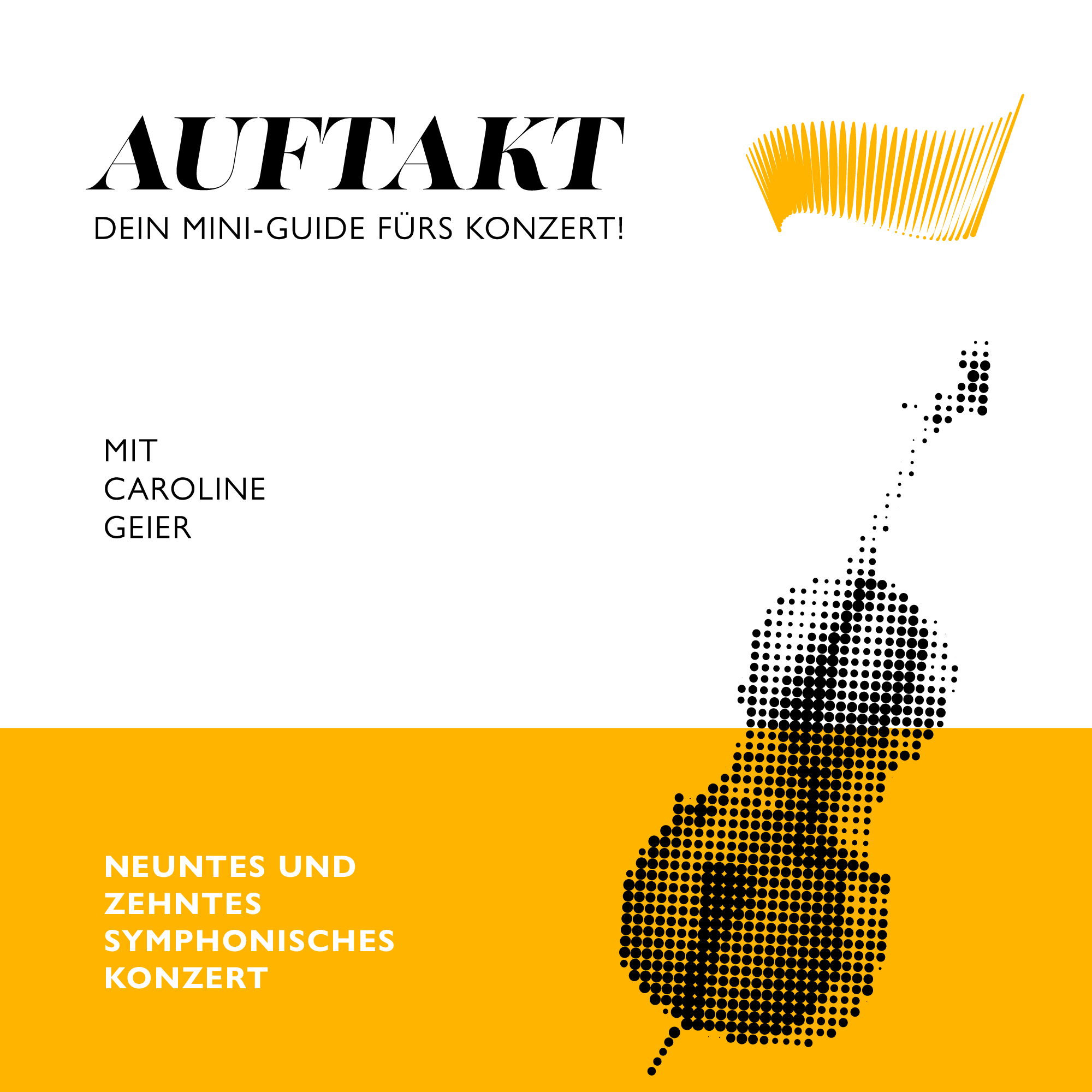 Auftakt - Dein Mini-Guide fürs Konzert!