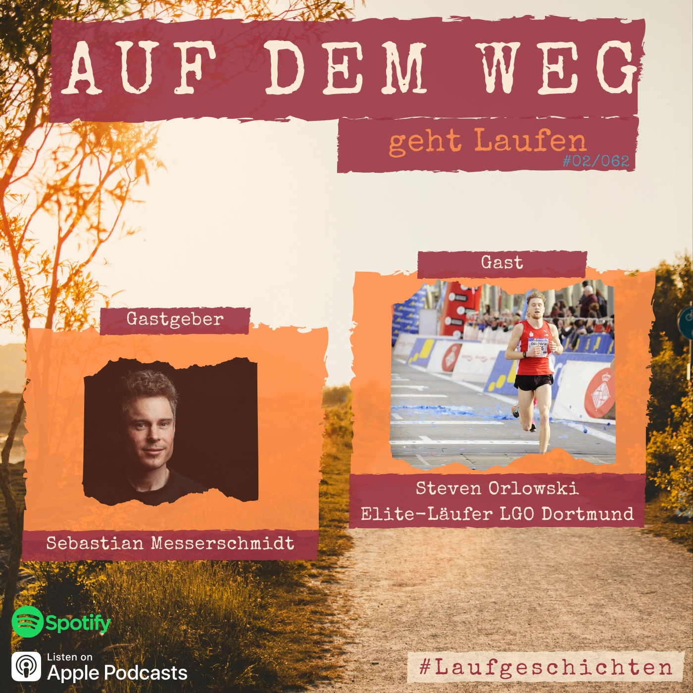 Auf dem Weg - der Podcast mit Moderator Sebastian Messerschmidt