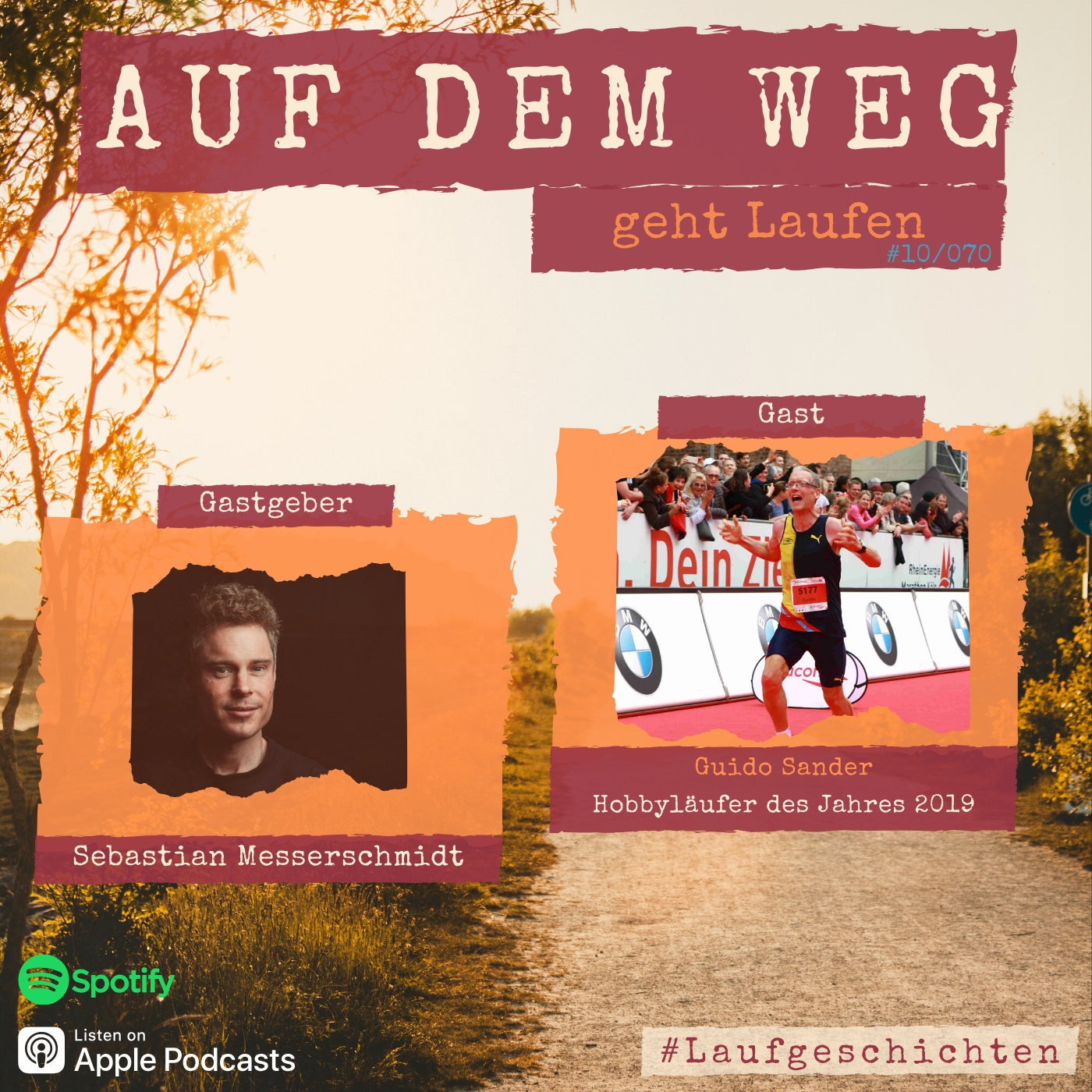 Auf dem Weg - der Podcast mit Moderator Sebastian Messerschmidt