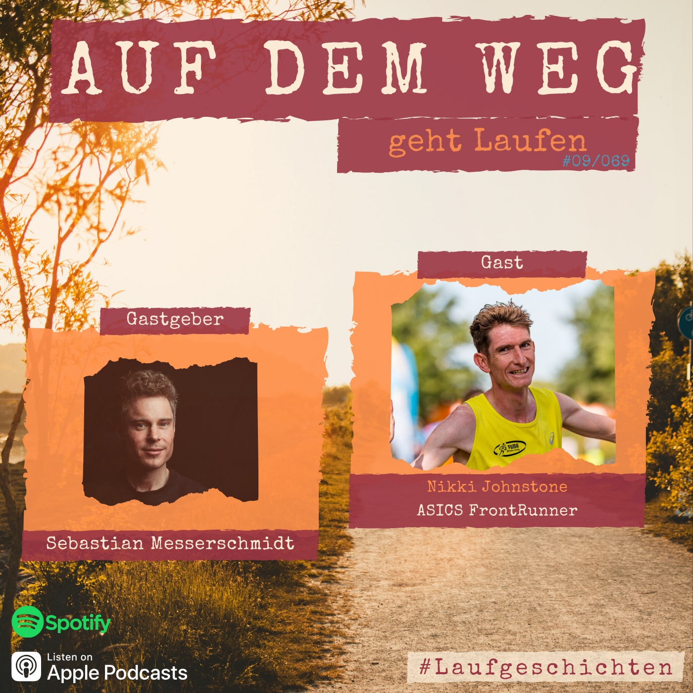 Auf dem Weg - der Podcast mit Moderator Sebastian Messerschmidt