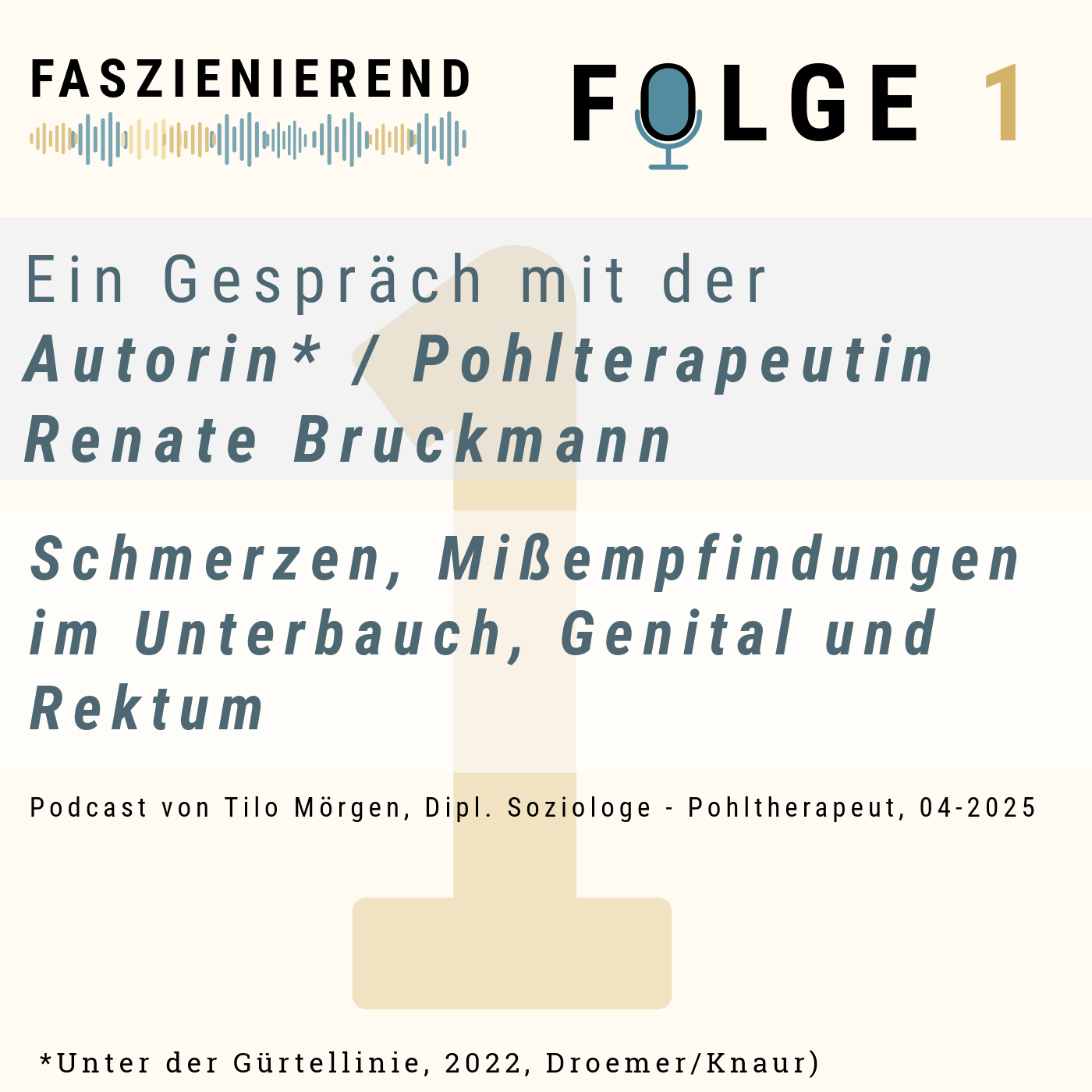 Nr. 1 - Beckentherapie - Beschwerden unter der Gürtellinie Nr. 1 - Beckentherapie - Beschwerden unter der Gürtellinie