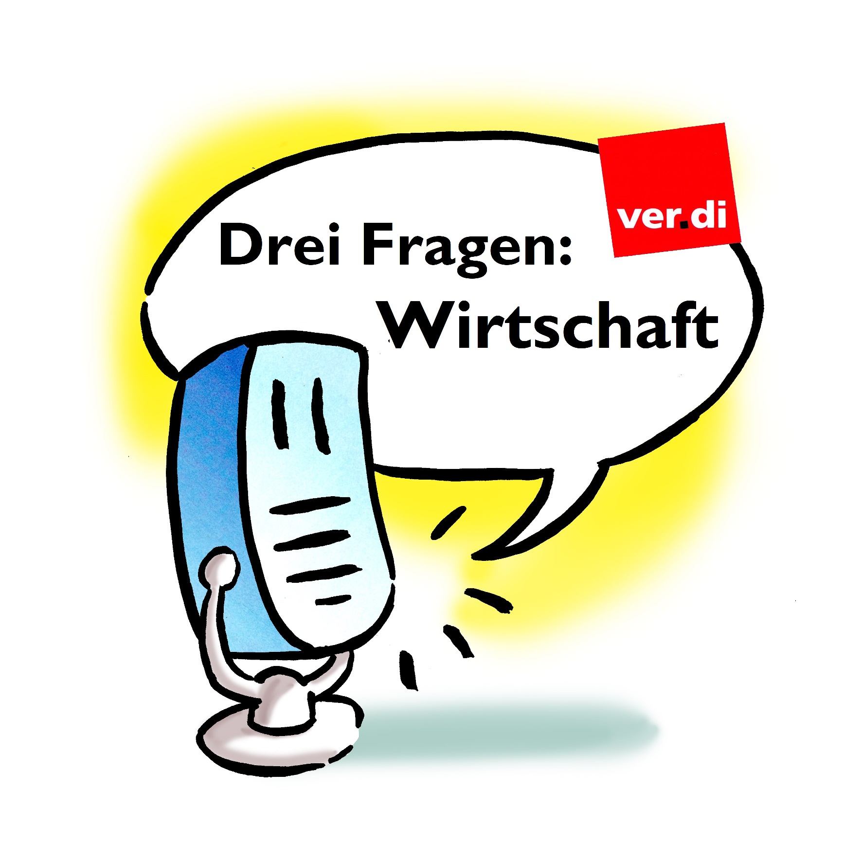 Drei Fragen: Wirtschaft cover art