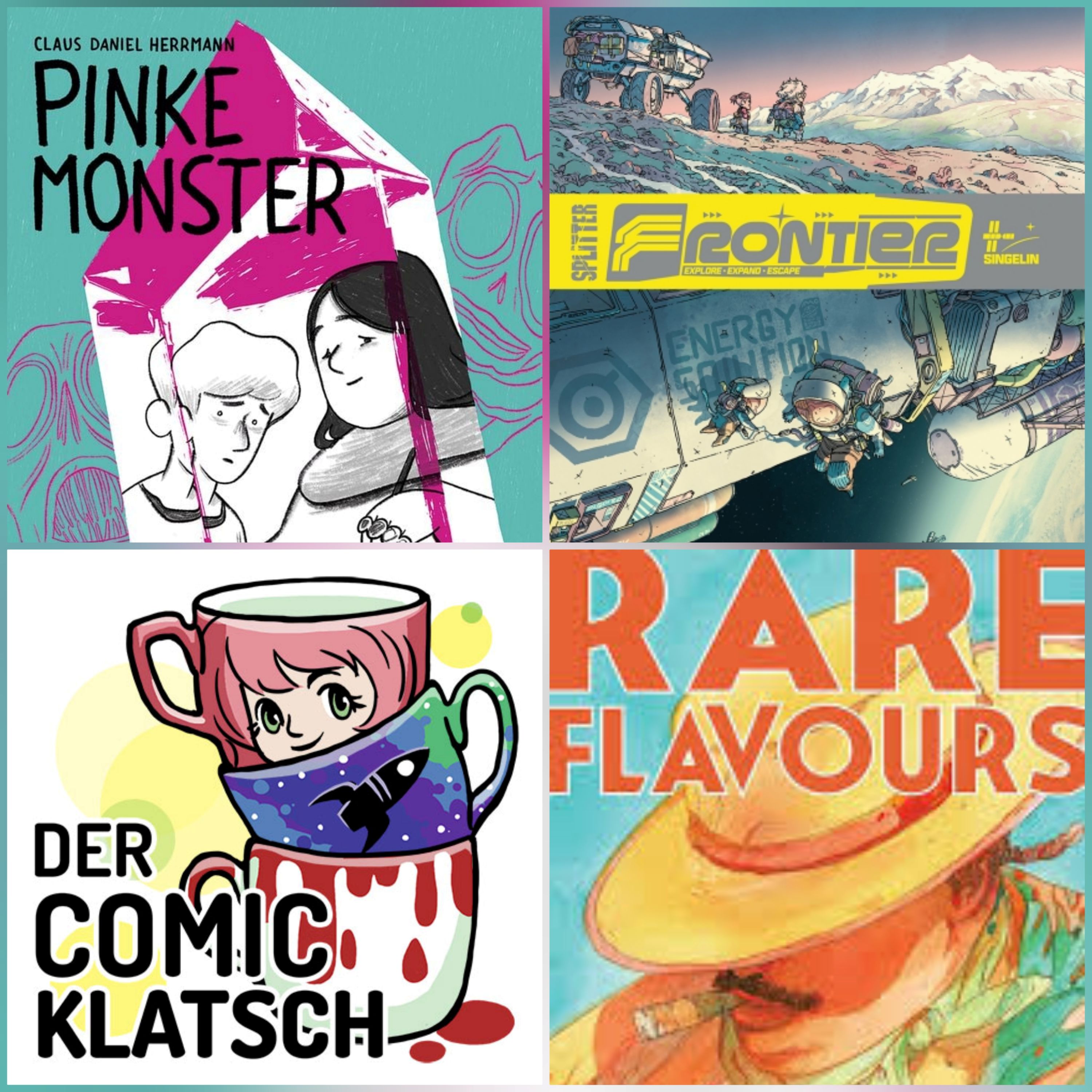 Der Comicklatsch. 3 Frauen. n Comics.