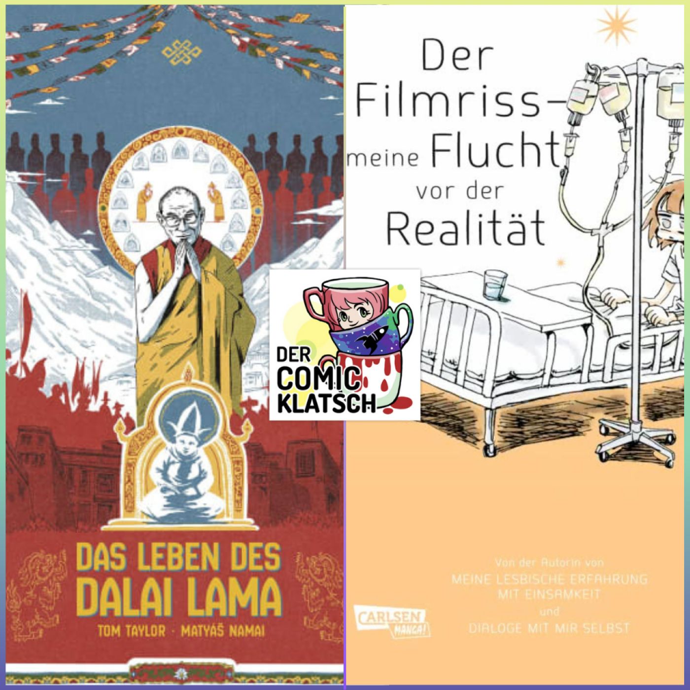 Der Comicklatsch. 3 Frauen. n Comics.