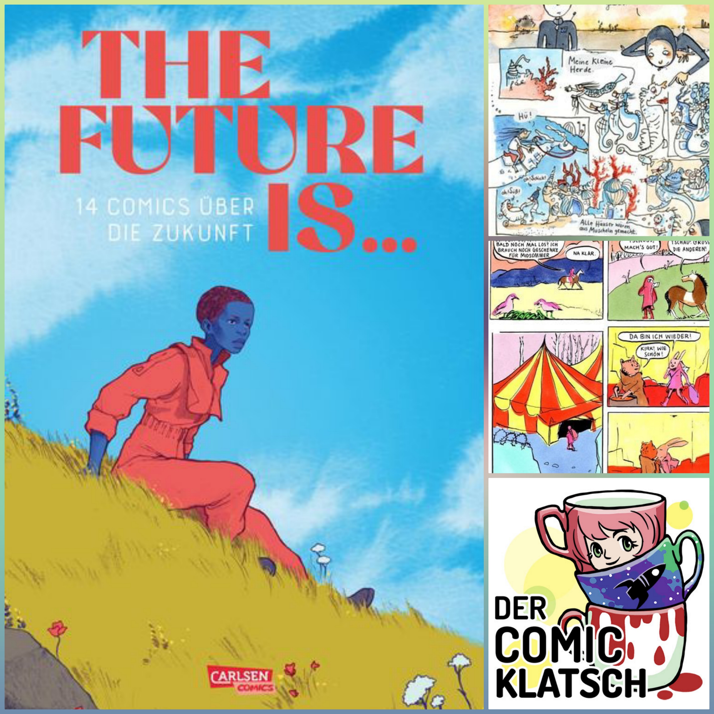 Der Comicklatsch. 3 Frauen. n Comics.