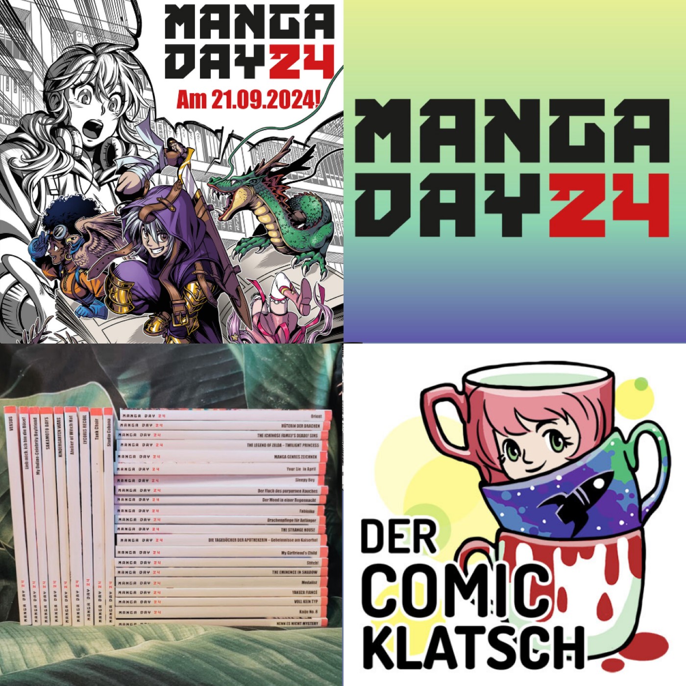 Der Comicklatsch. 3 Frauen. n Comics.