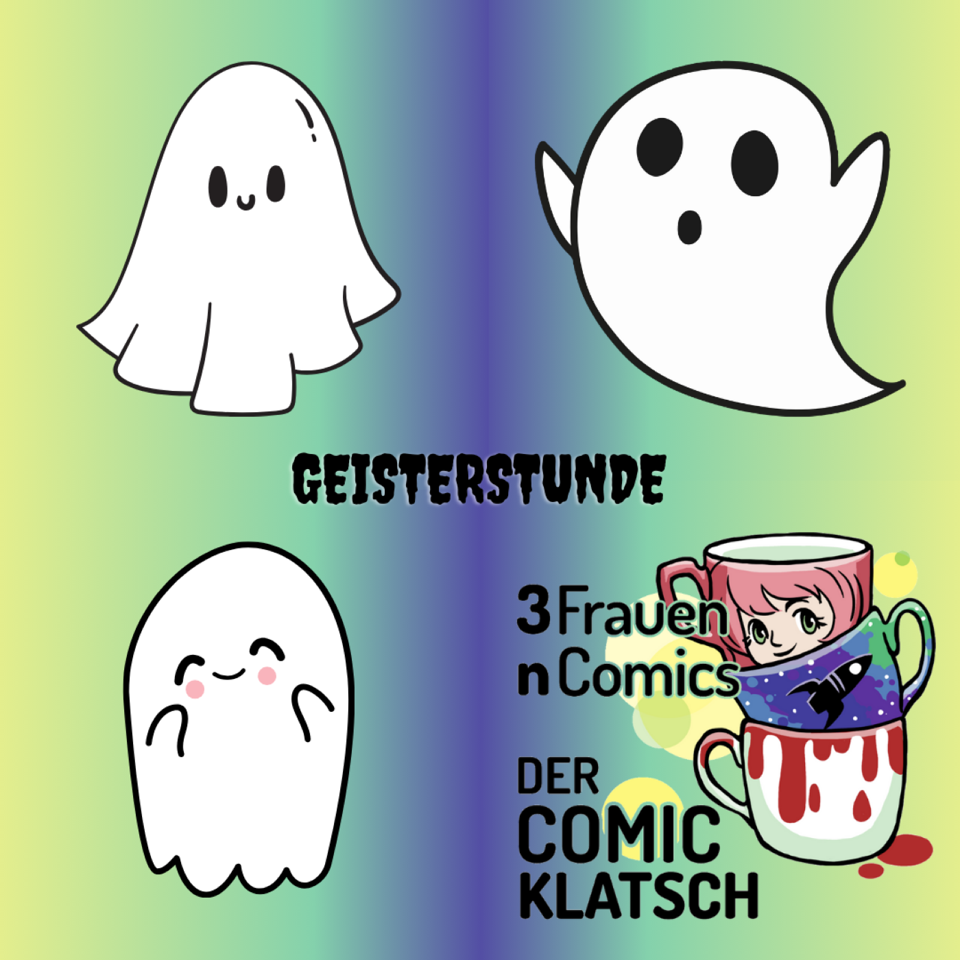 Der Comicklatsch. 3 Frauen. n Comics.