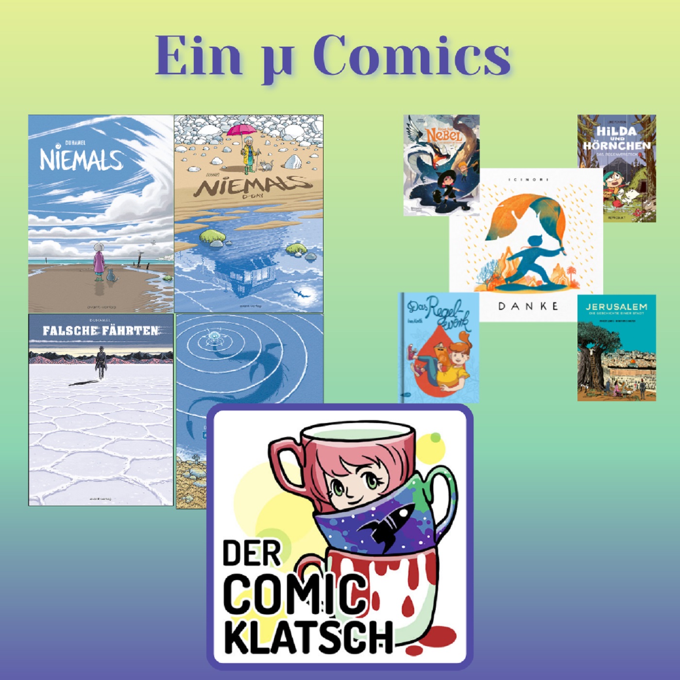 Der Comicklatsch. 3 Frauen. n Comics.