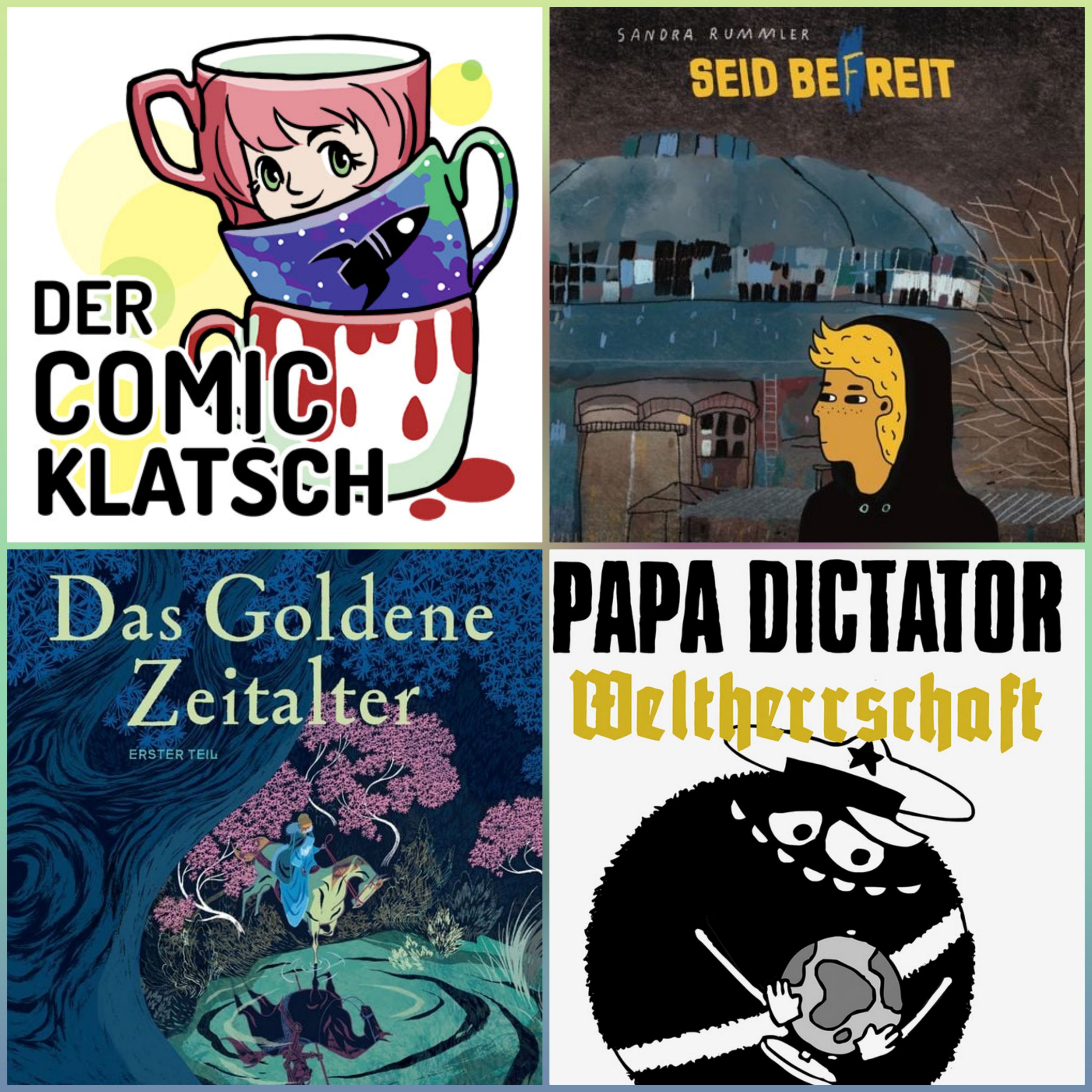 Der Comicklatsch. 3 Frauen. n Comics.