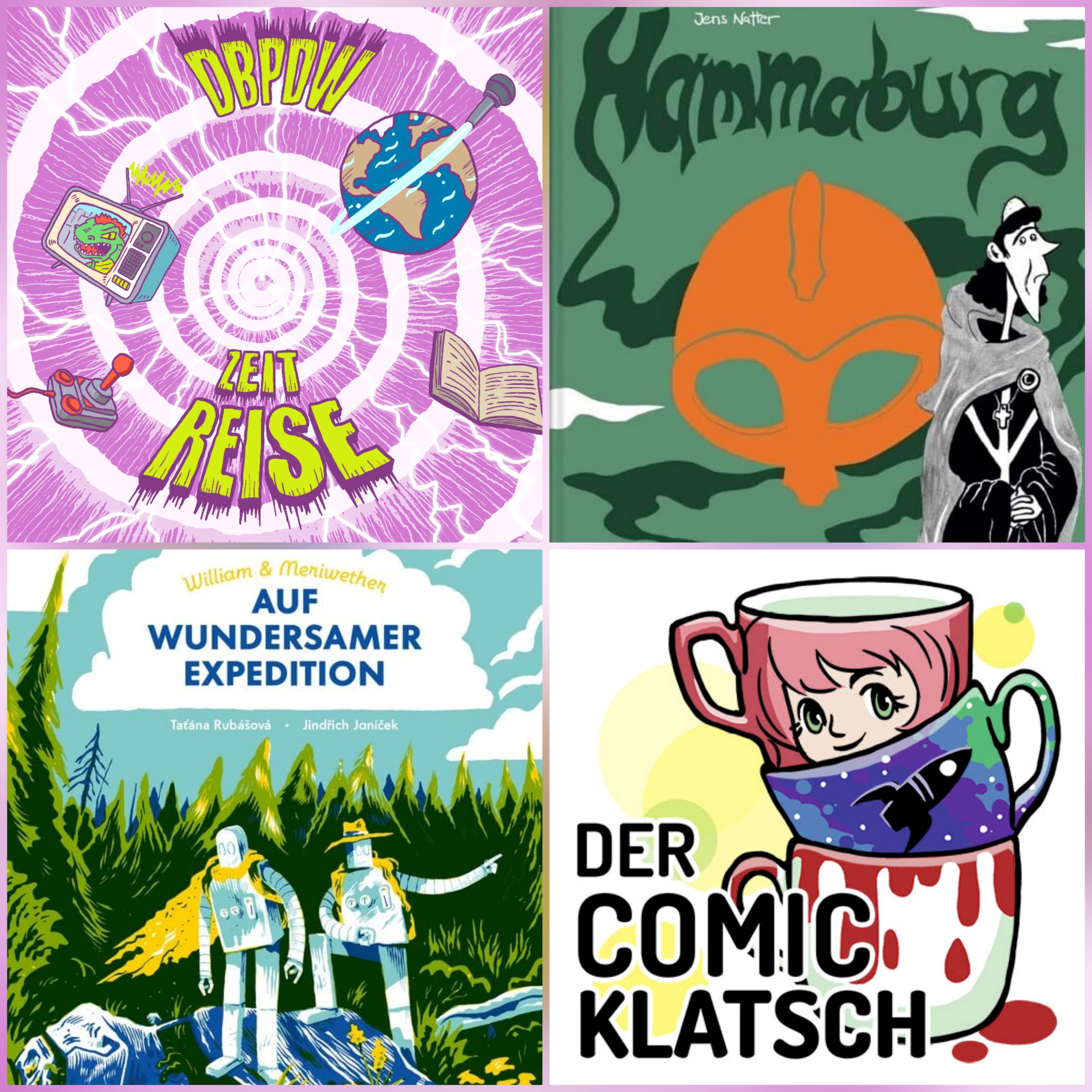 Der Comicklatsch. 3 Frauen. n Comics.