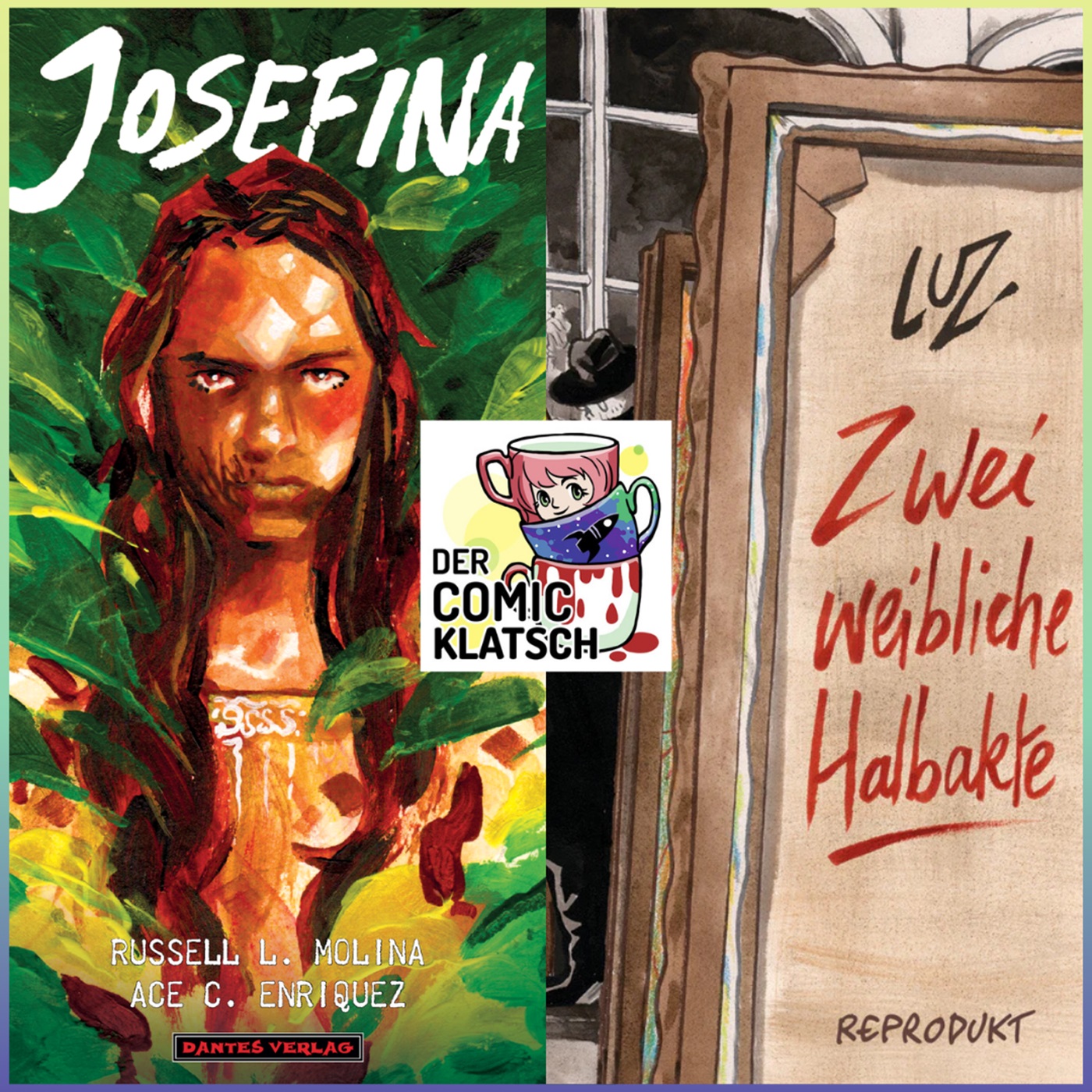 Der Comicklatsch. 3 Frauen. n Comics.