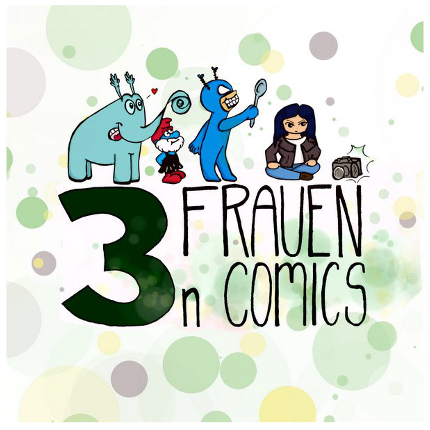 Der Comicklatsch. 3 Frauen. n Comics.