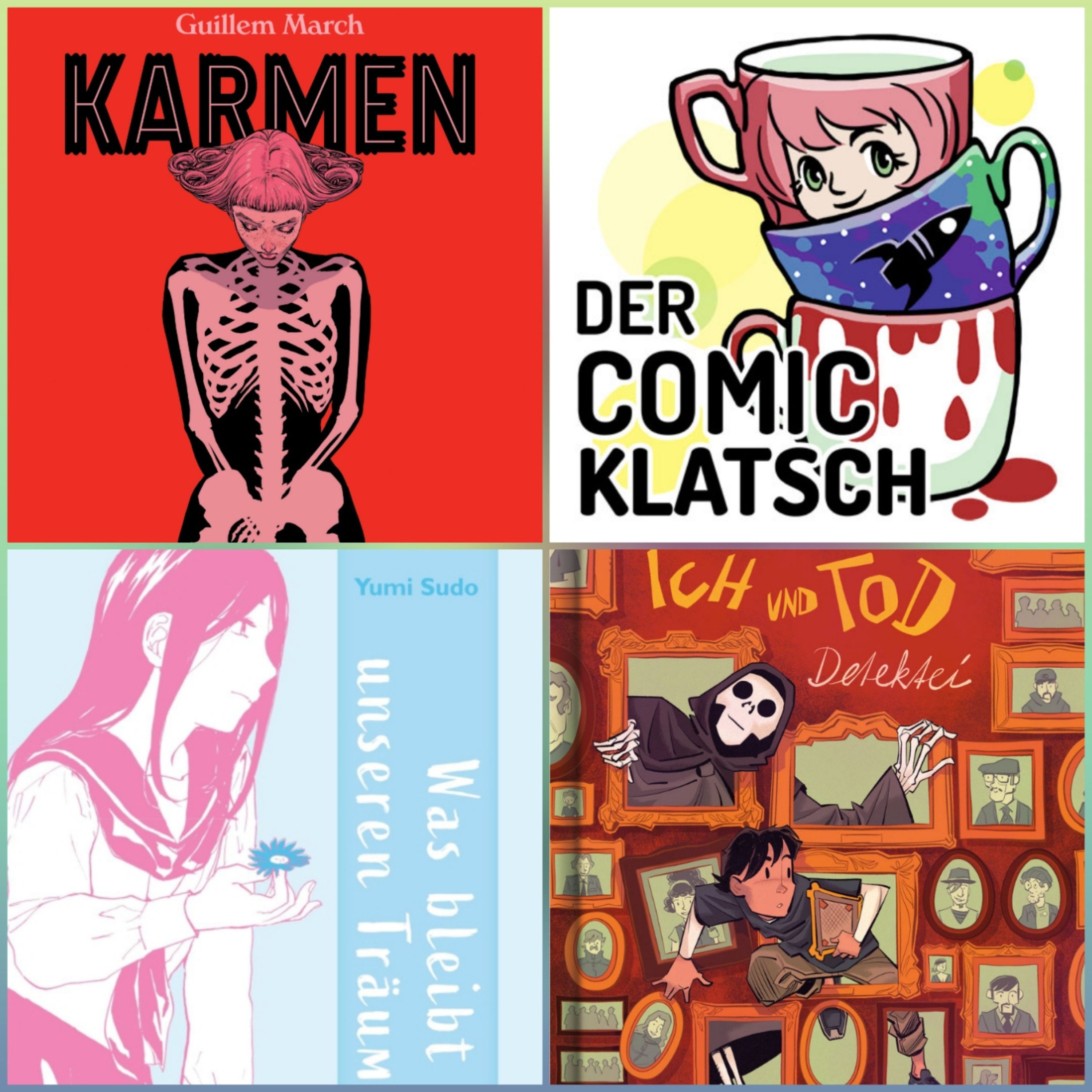 Der Comicklatsch. 3 Frauen. n Comics.