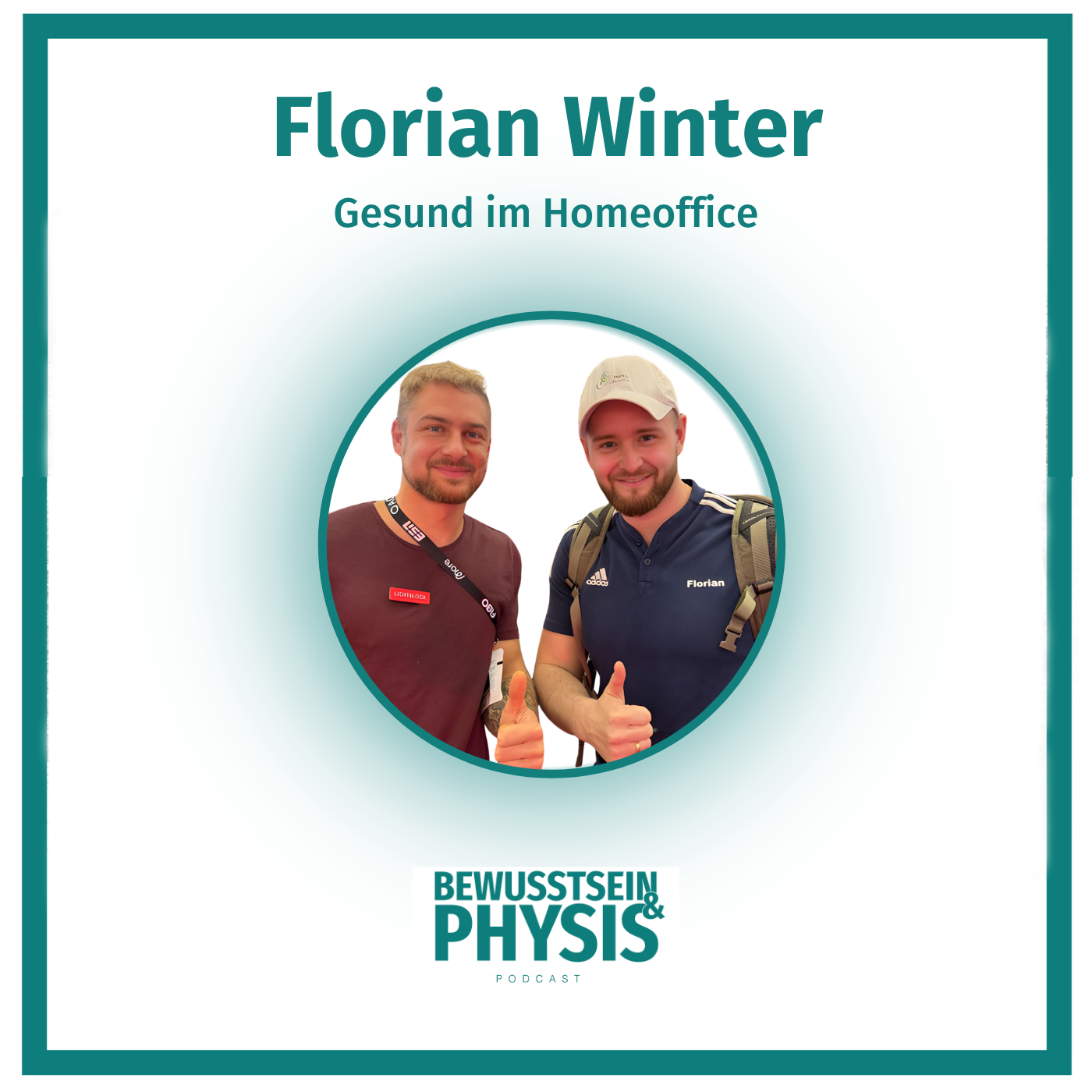 212 Florian Winter -  HOMEOFFICE - So bleibst du gesund, über Ernährung, Bewegung und mehr episode artwork