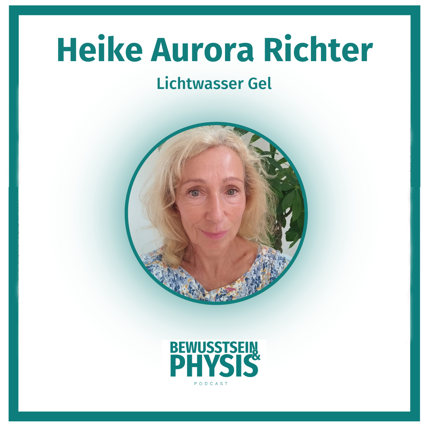 213 Heike Richter - Das Wunderelement Wasser, über "Lichtwasser Gel" und welches Wasser wirklich hydriert, Dr. Emoto und vieles mehr episode artwork