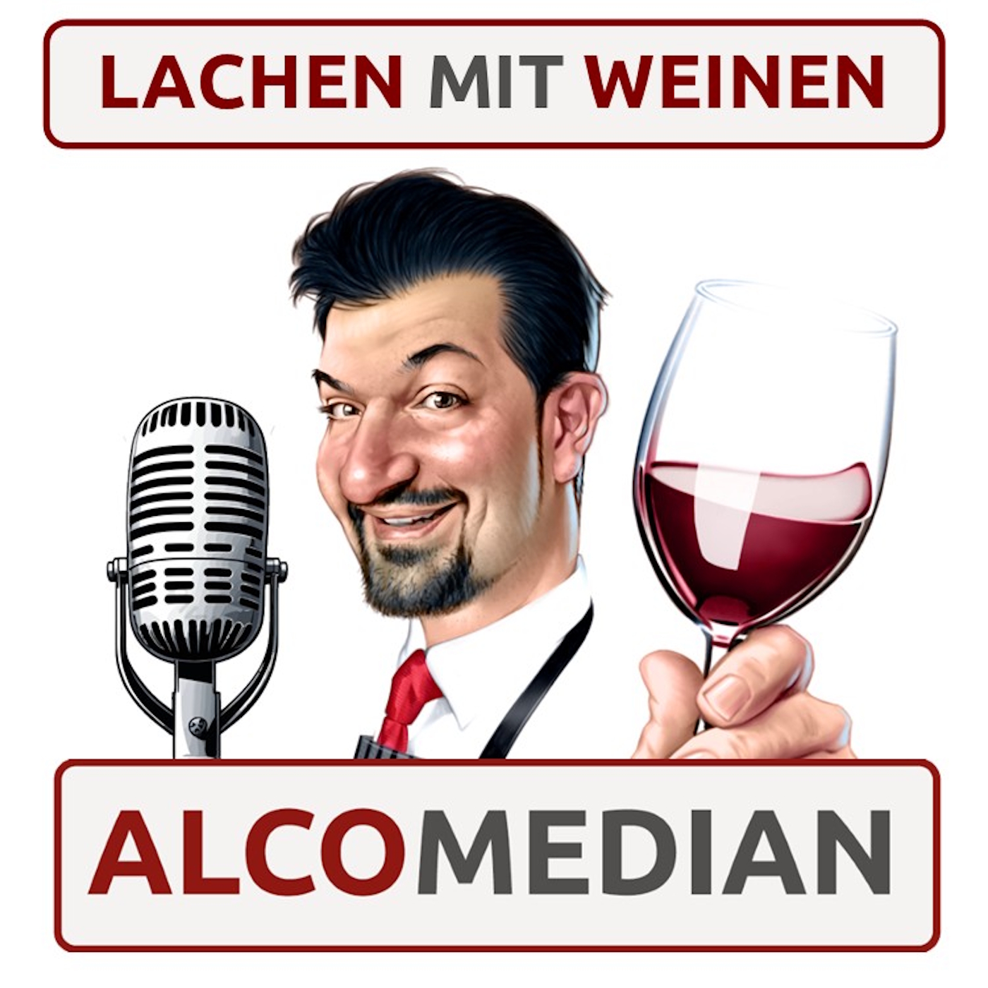Lachen mit Weinen