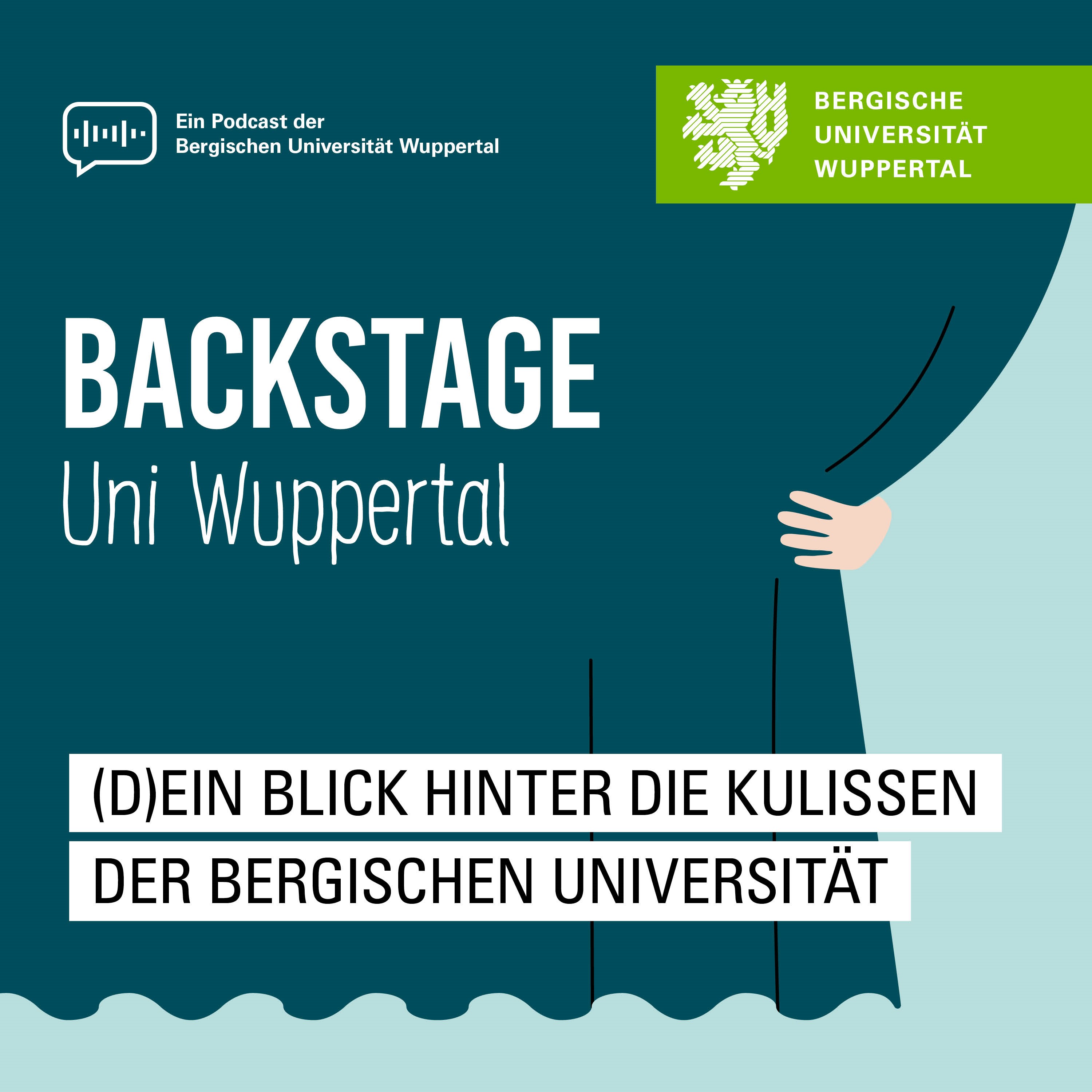 Backstage Uni Wuppertal podcast artwork