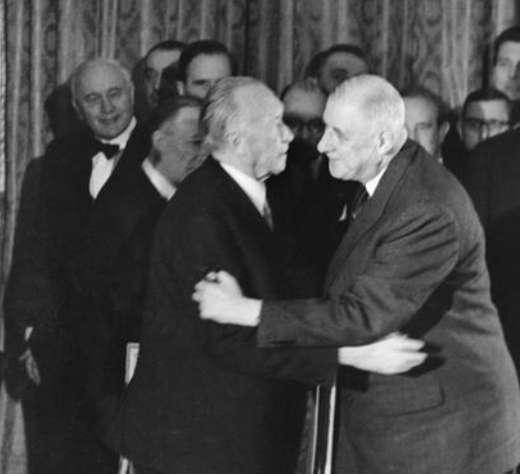#202 EU Day 22 Jan German French Elysee Treaty 1963