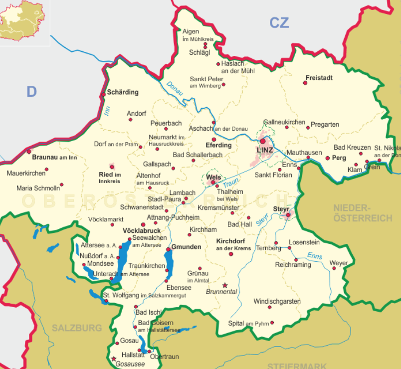 #142 European Upper Austria, strong regions in EU