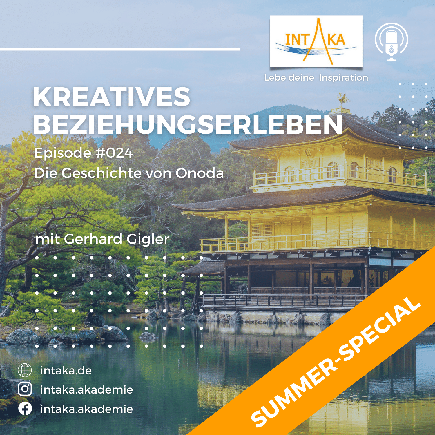 Episode #024 Würdigung deiner Persönlichkeitsanteile und inneren Muster - Dein Onoda Anteil episode artwork