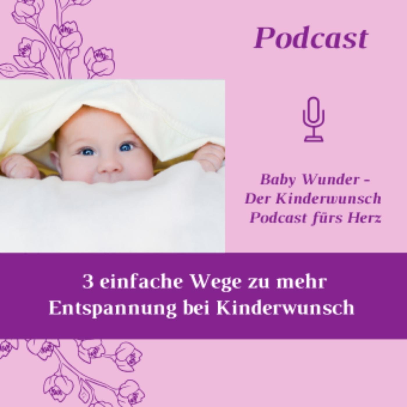 3 einfache Weg zu mehr Entspannung bei Kinderwunsch