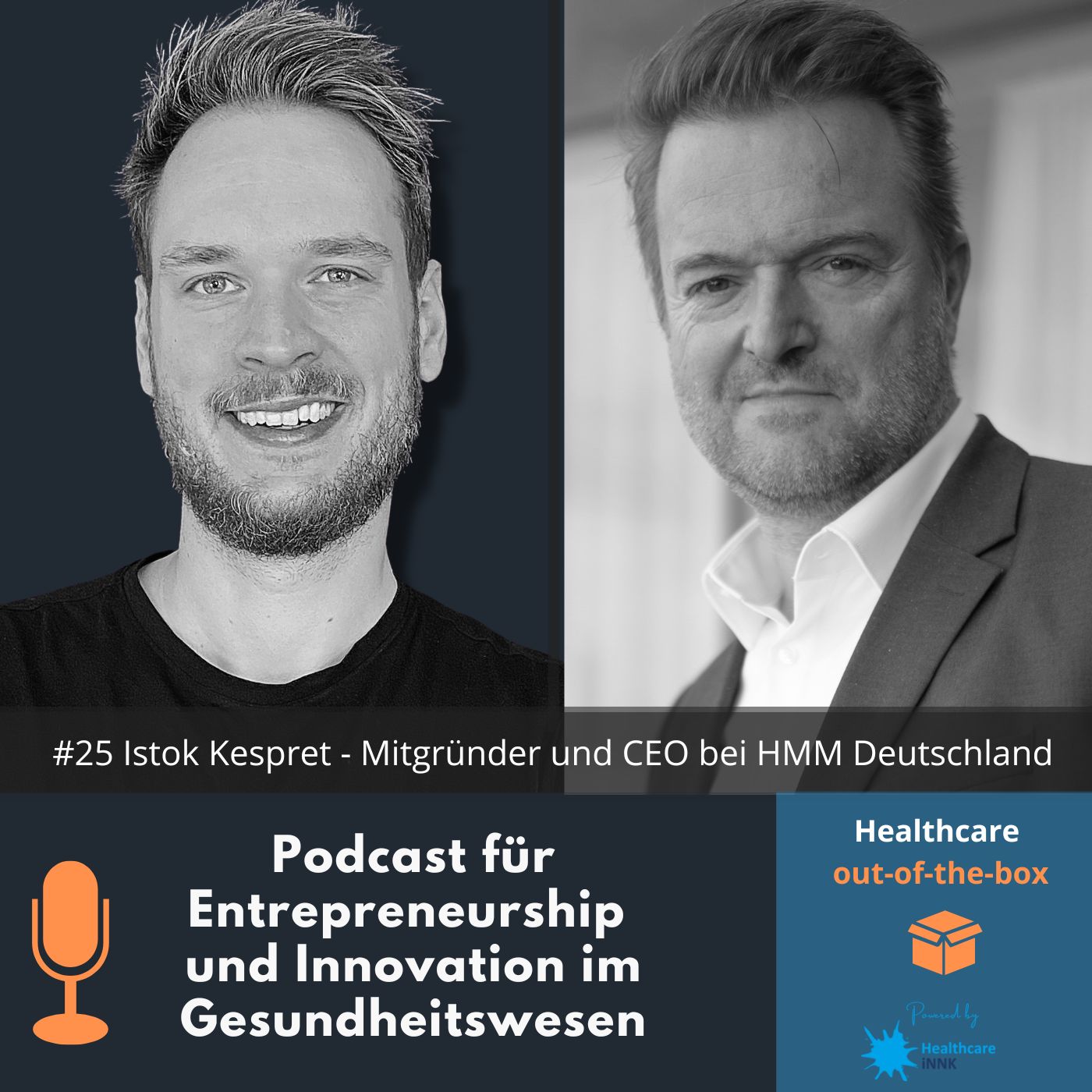 Healthcare out-of-the-box - Podcast für Entrepreneurship und Innovation im Gesundheitswesen