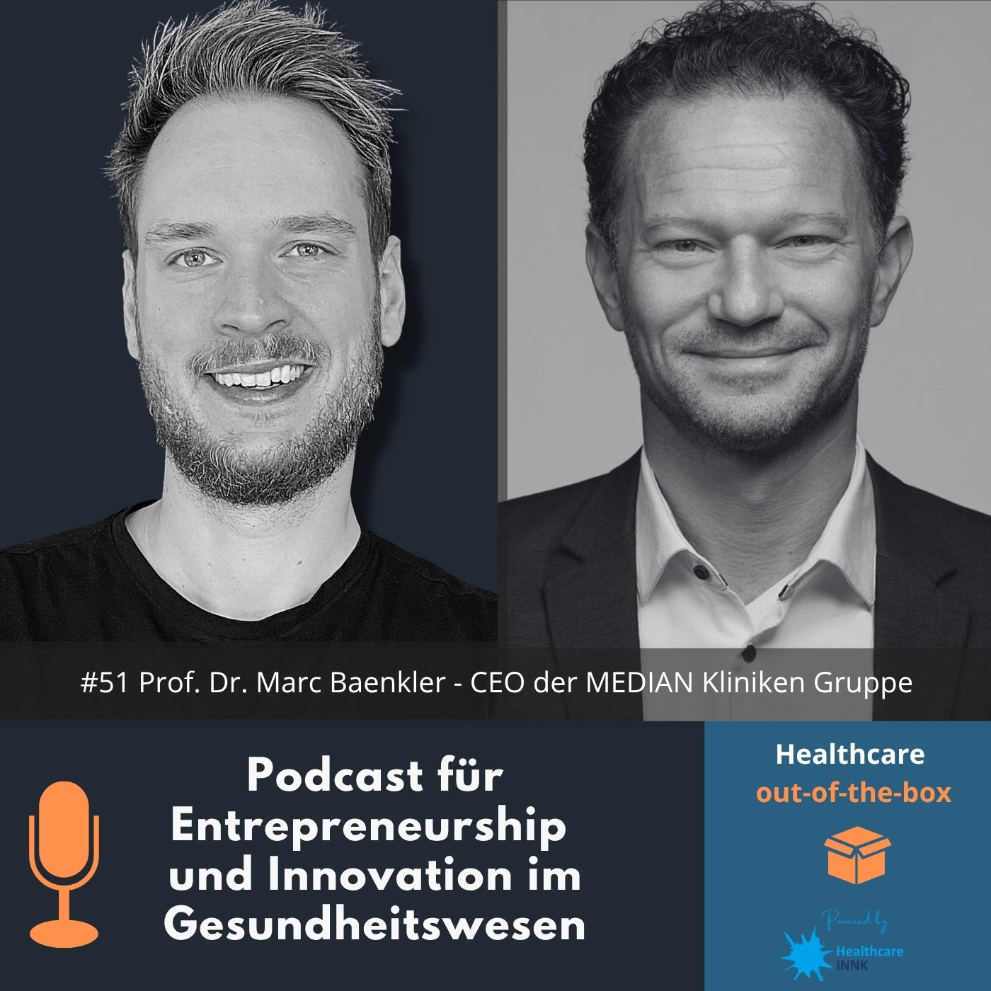 #51 Interview mit Prof. Dr. Marc Baenkler - CEO bei den MEDIAN Kliniken