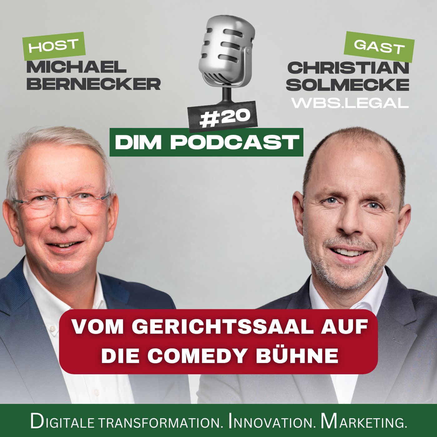 #20 – Vom Gerichtssaal auf die Comedy Bühne