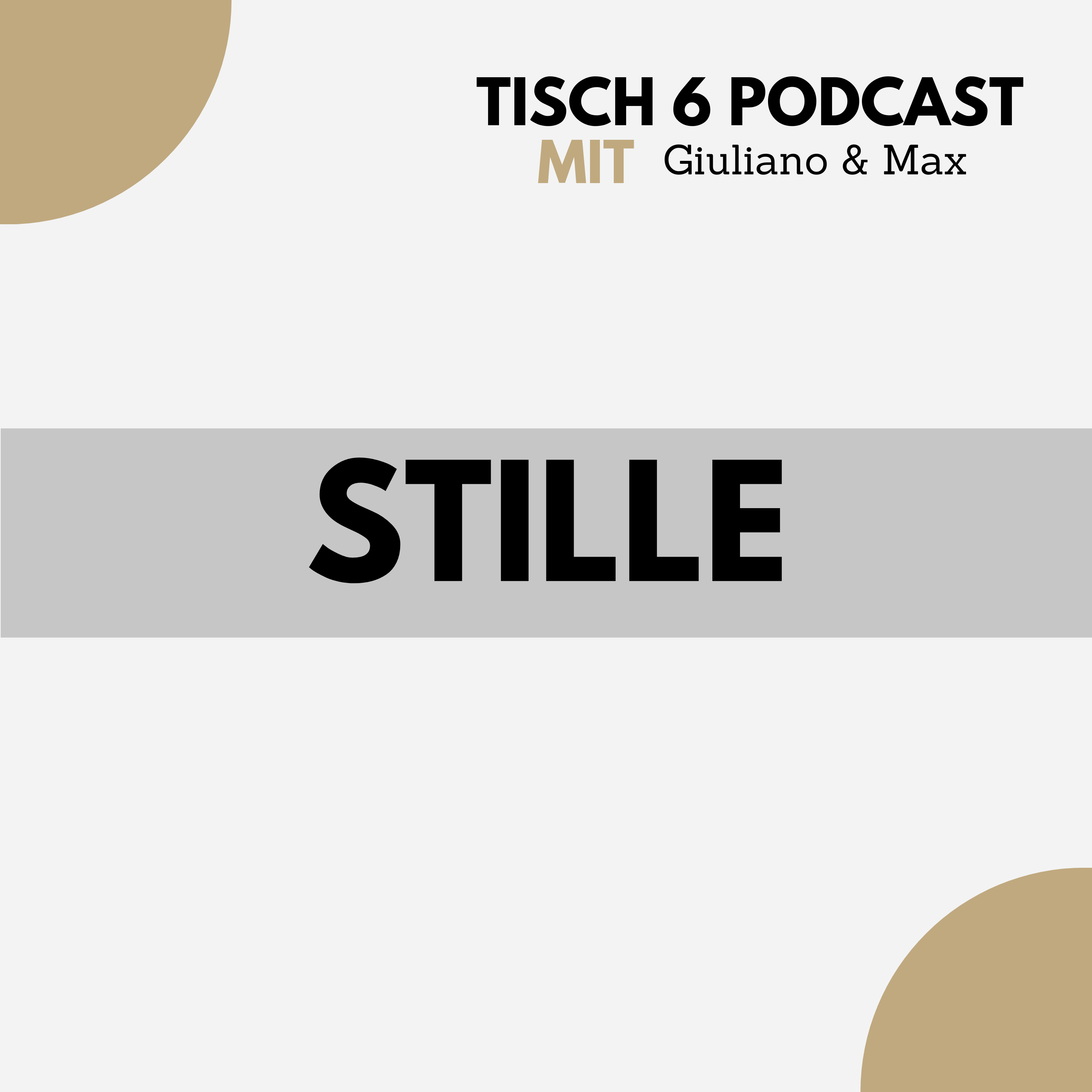 Tisch 6 - Philosophie, Alltagsgeschichten & Entspannung
