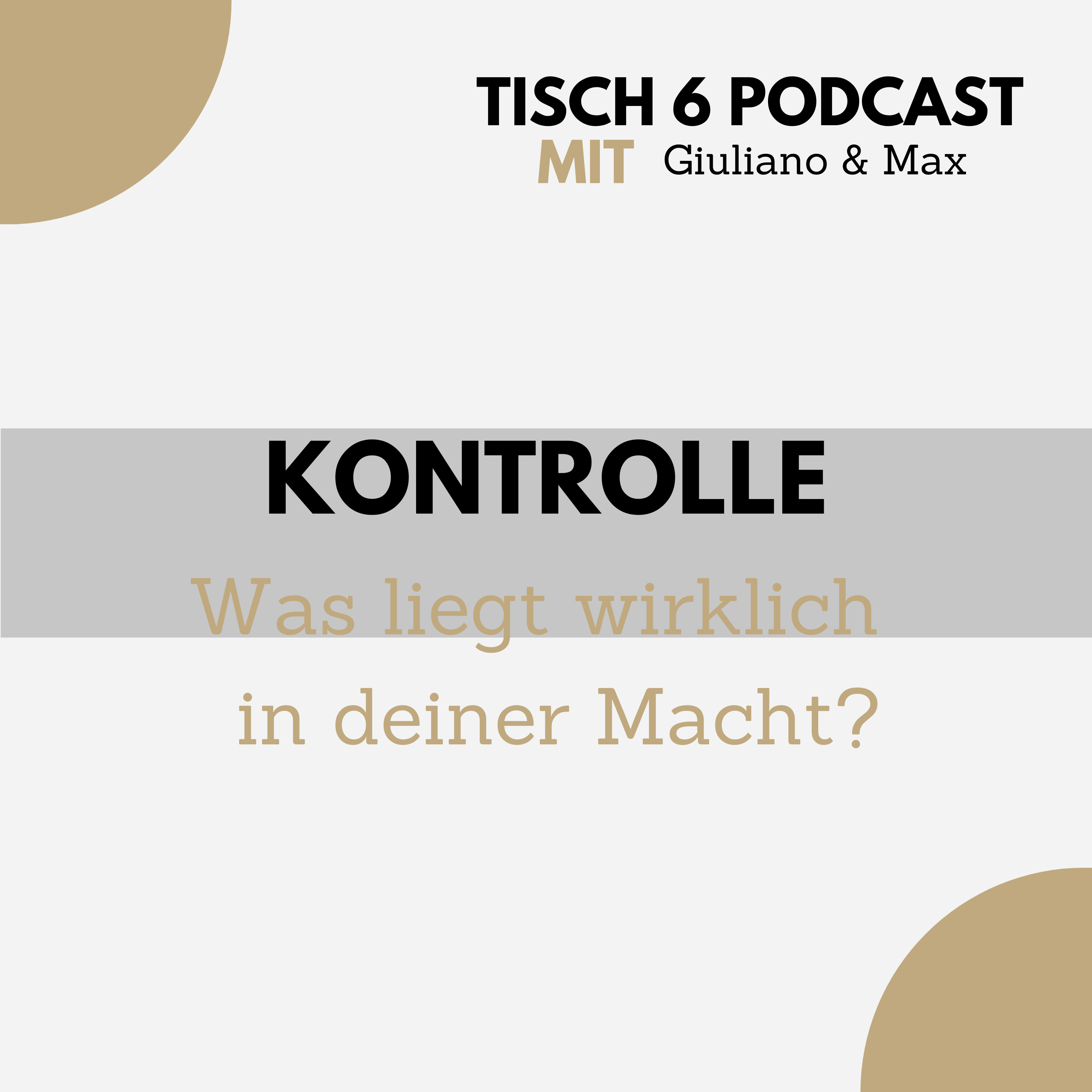 Tisch 6 - Philosophie, Alltagsgeschichten & Entspannung