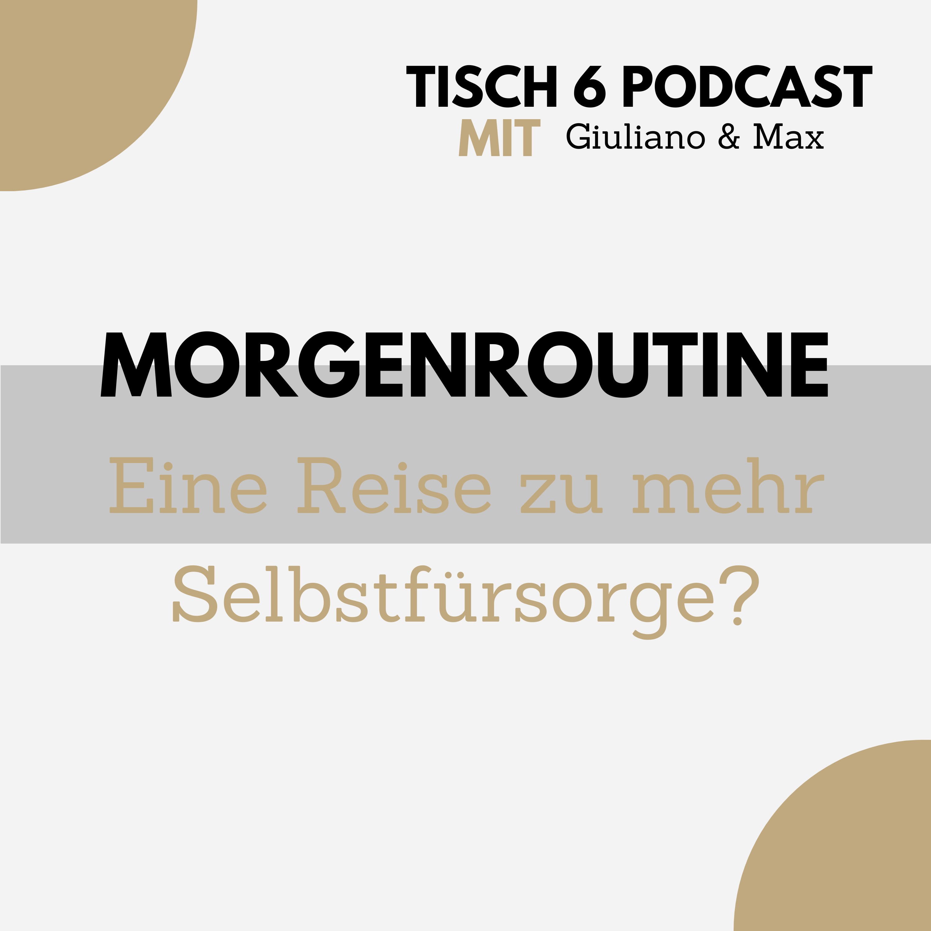 Tisch 6 - Philosophie, Alltagsgeschichten & Entspannung