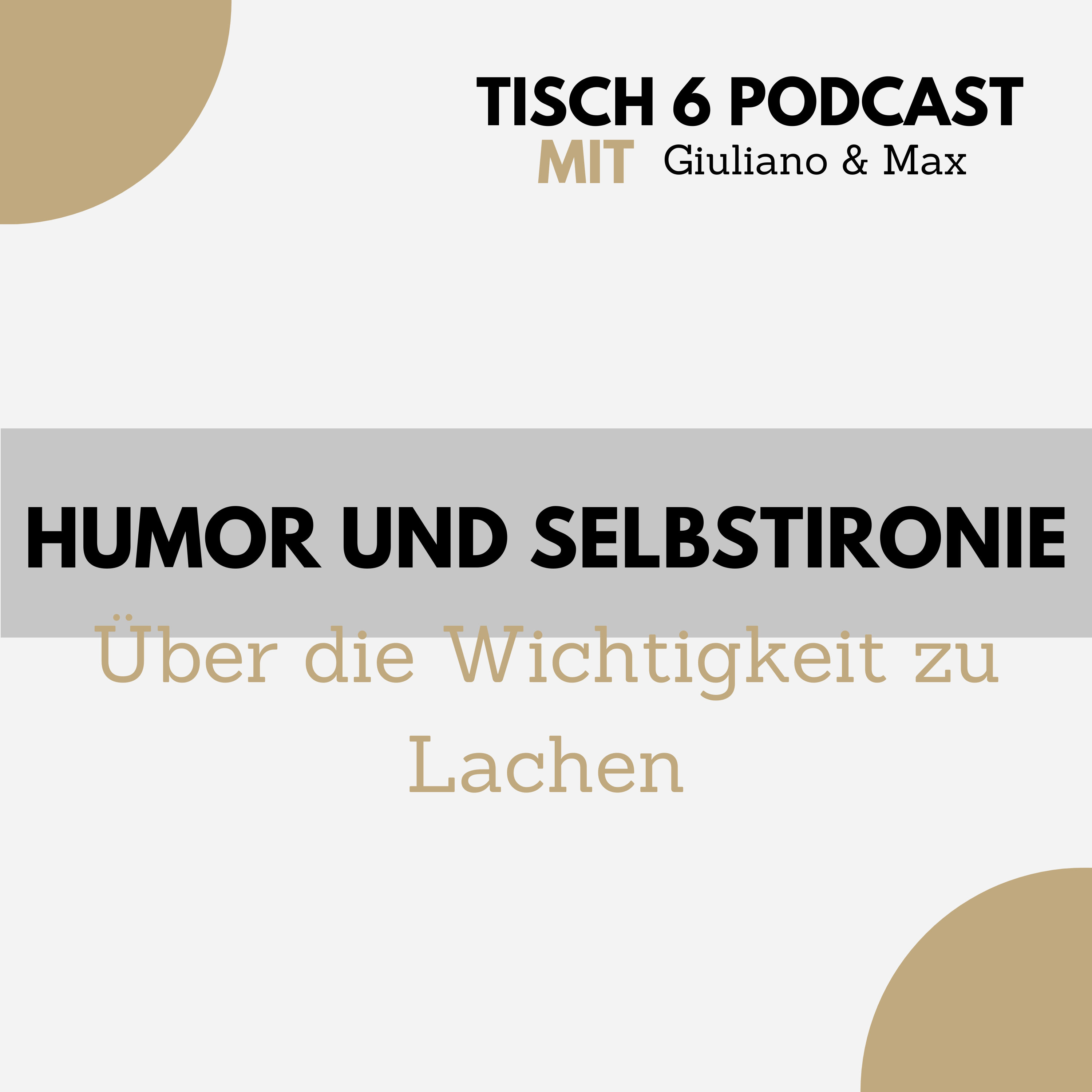 Tisch 6 - Philosophie, Alltagsgeschichten & Entspannung