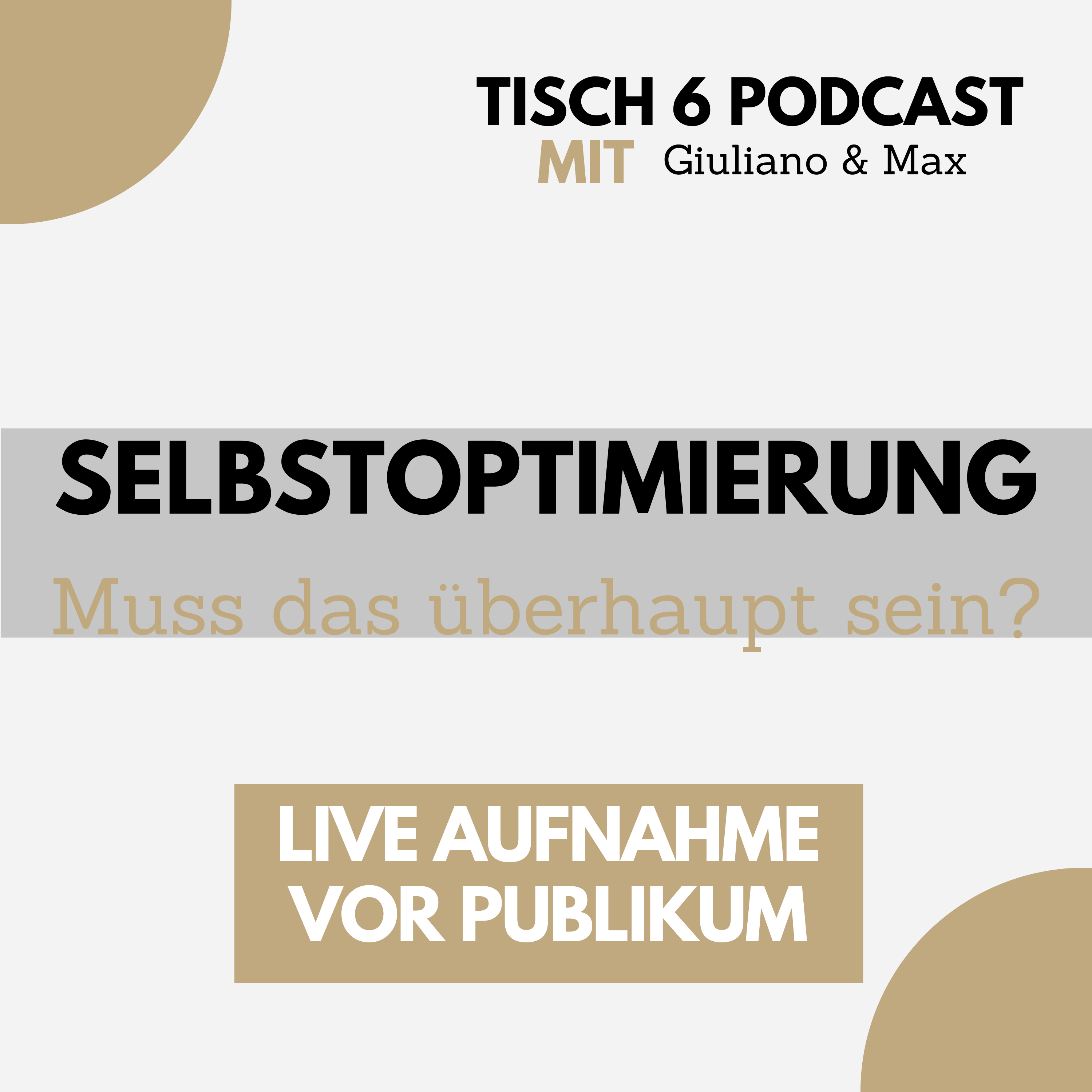 Tisch 6 - Philosophie, Alltagsgeschichten & Entspannung