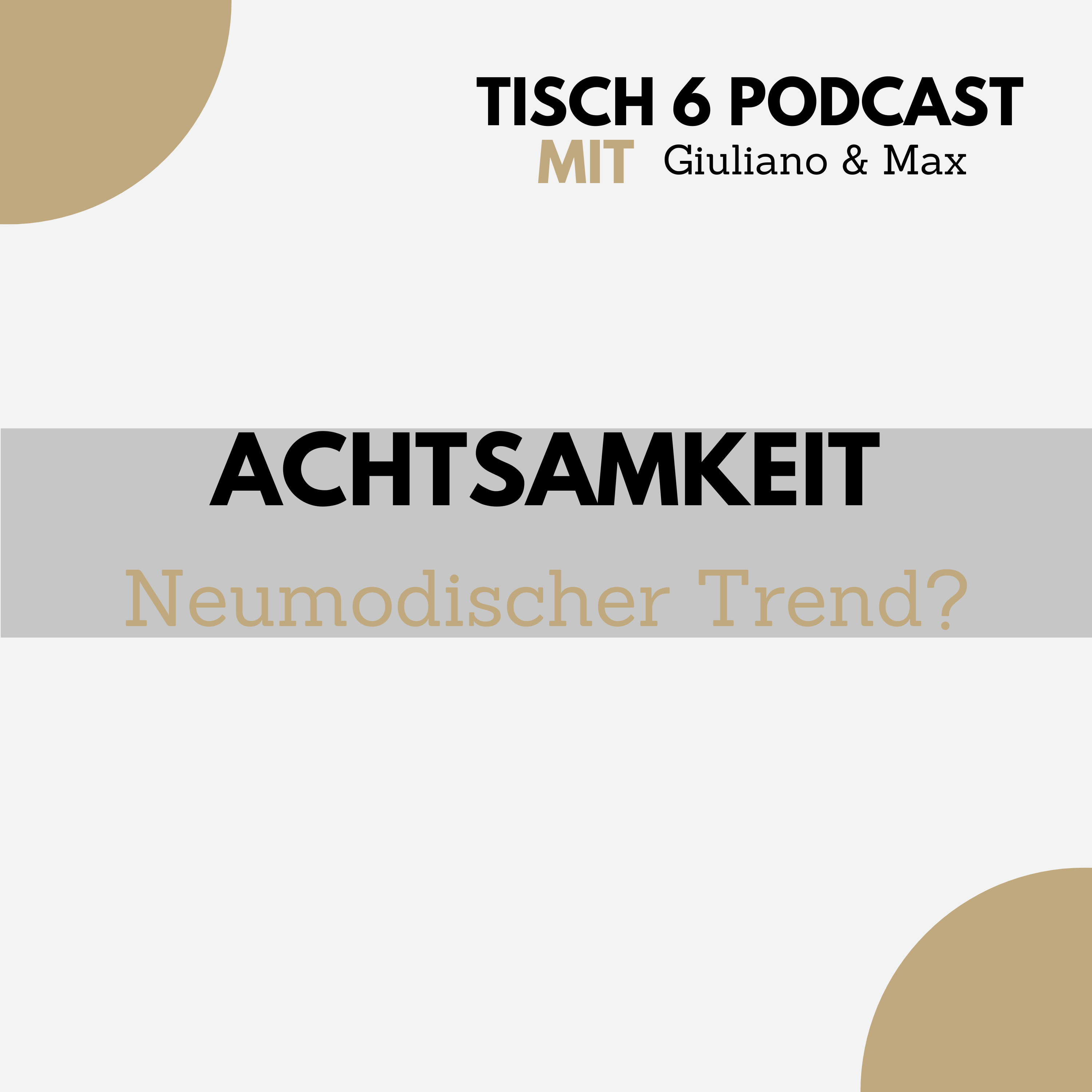 Tisch 6 - Philosophie, Alltagsgeschichten & Entspannung