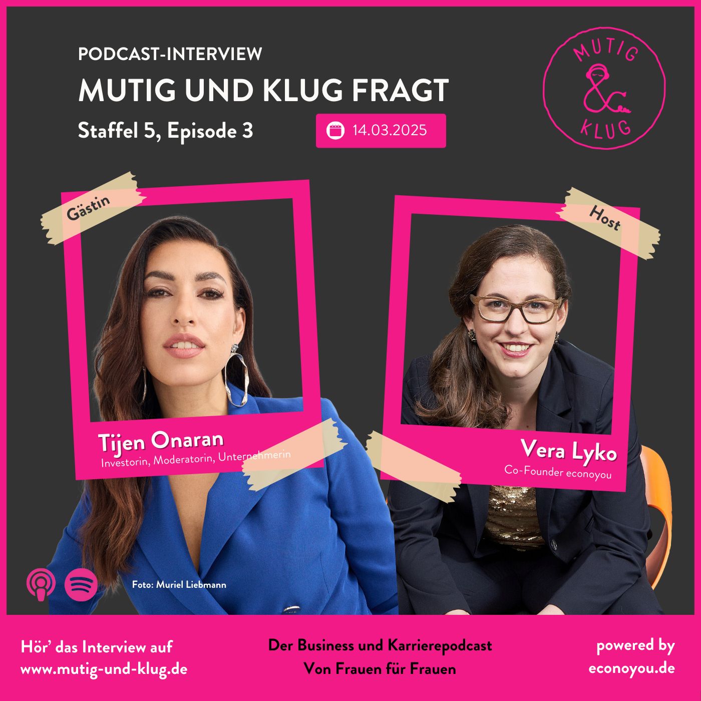 S05-E03 Moderatorin und Investorin Tijen Onaran S05-E03 Moderatorin und Investorin Tijen Onaran